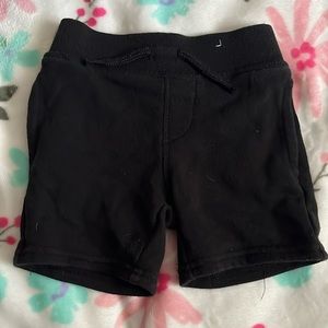 Garanimals boy black shorts size 18 months